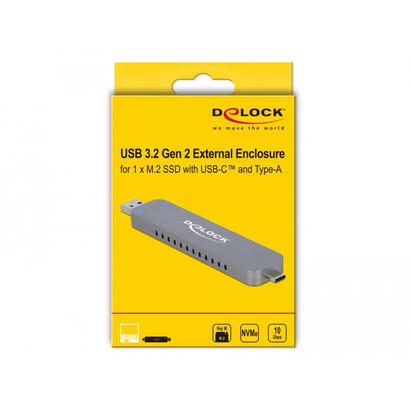 delock-42616-caja-externa-ssd-pcie-nvme-m2-con-usb-type-c-y-tipo-a-macho