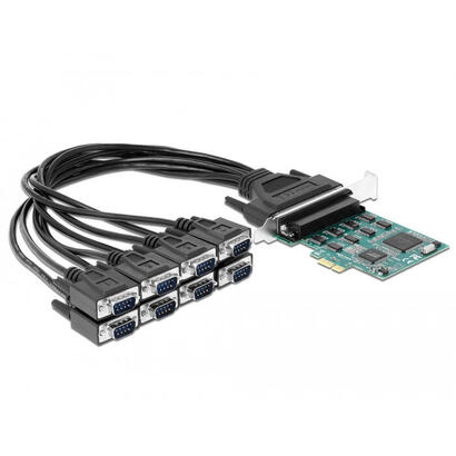 delock-90411-tarjeta-y-adaptador-de-interfaz-interno-rs-232-tarjeta-de-interfaz-pcie-rs-232-pcie-11-rs-232-verde-045-m