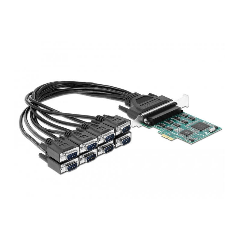 delock-90411-tarjeta-y-adaptador-de-interfaz-interno-rs-232-tarjeta-de-interfaz-pcie-rs-232-pcie-11-rs-232-verde-045-m