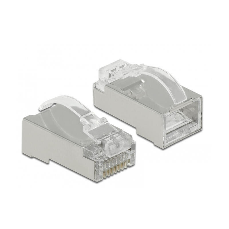 delock-86474-rj45-para-prensadocortecurva-macho-cat6-stp-20-piezas