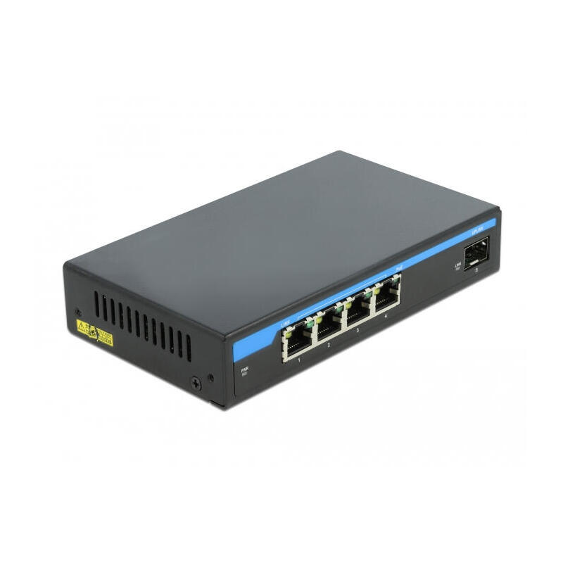 switch-delock-delock-giga-ethernet-4p-poe1sfp-87765
