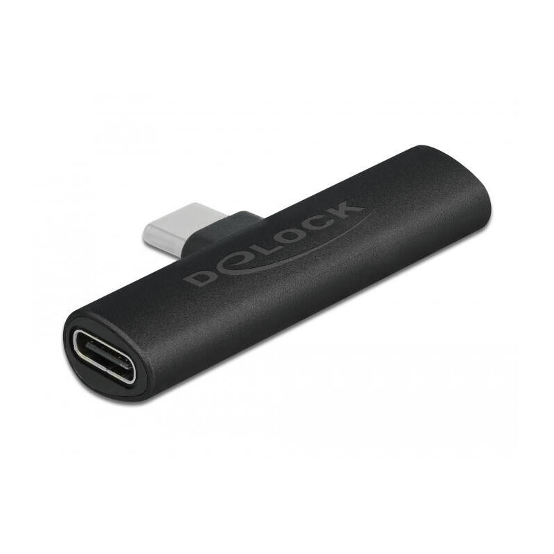 adaptador-de-delock-usb-20-conector-usb-c-90-2x-usb-c-socket-black-pd-compre-con-hasta-60-vatios-64114