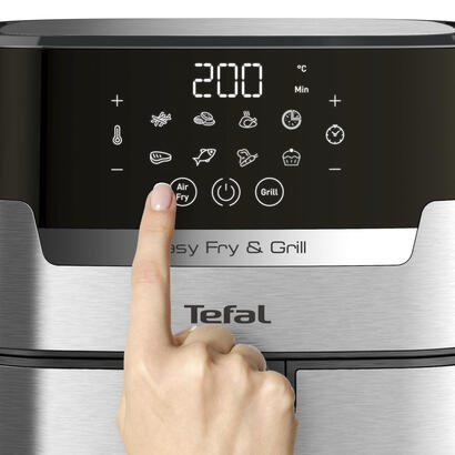 freidora-tefal-easy-fry-grill-ey505d15-sencillo-42-l-independiente-1550-w-freidora-de-aire-caliente-acero-inoxidable-acero-finon