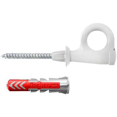 fischer-easyhook-loop-duopower-8x40-pasador-blanco