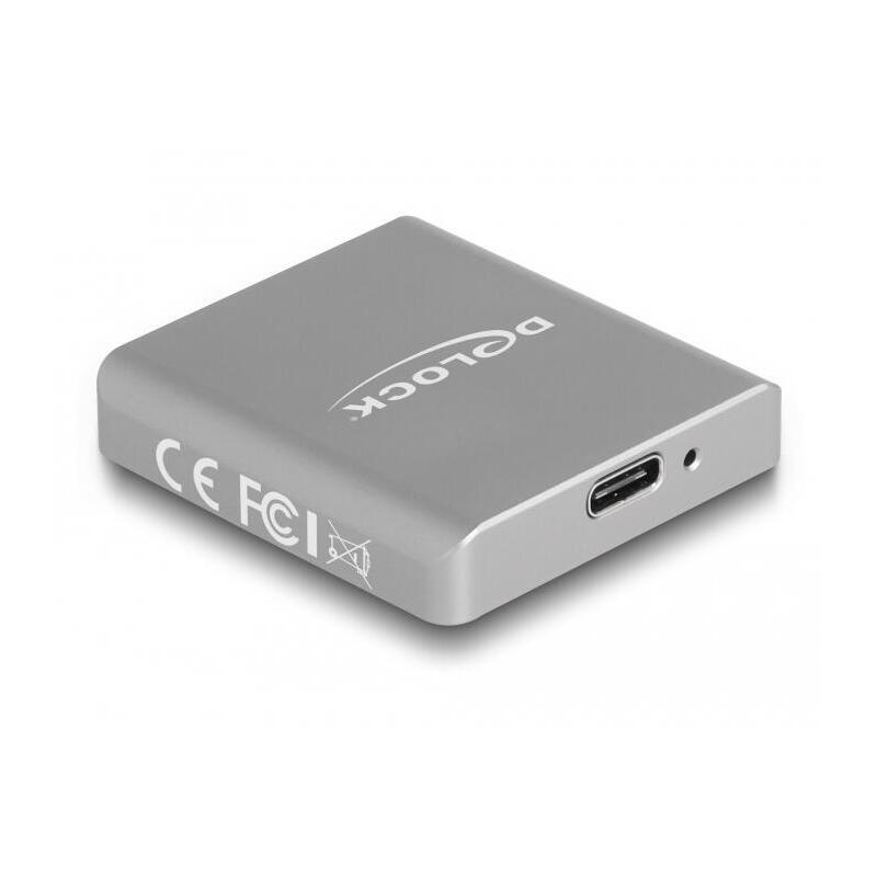 lector-delock-91006-de-tarjeta-gris-lector-de-tarjetas-aluminio-sd-gris-10000-mbits-aluminio-41-mm-45-mm