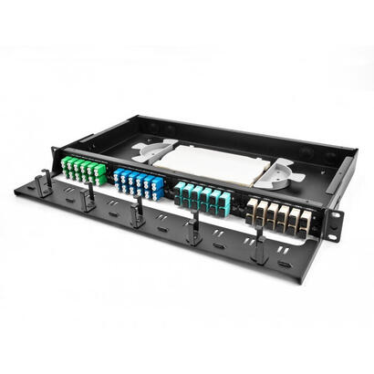delock-patch-panel-19-lwl-hd-alta-densidad-1-u-negro-para-casetes-hd-o-paneles-adaptadores-lwl-66924