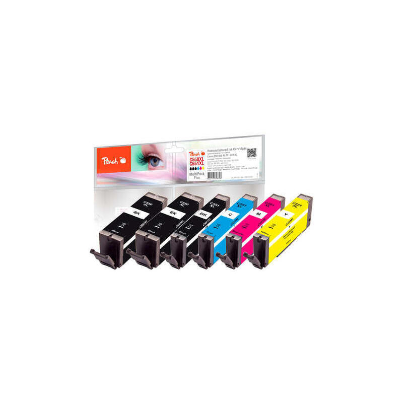 paquete-de-ahorro-de-tinta-peach-plus-pi100-188-compatible-con-canon-pgi-550xl-cli-551xl-pi100-188