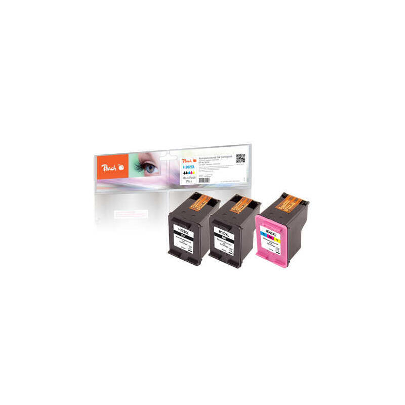 tinta-peach-ink-pi300-660-compatible-con-hp-302xl-f6u68a-f6u67a-pi300-660