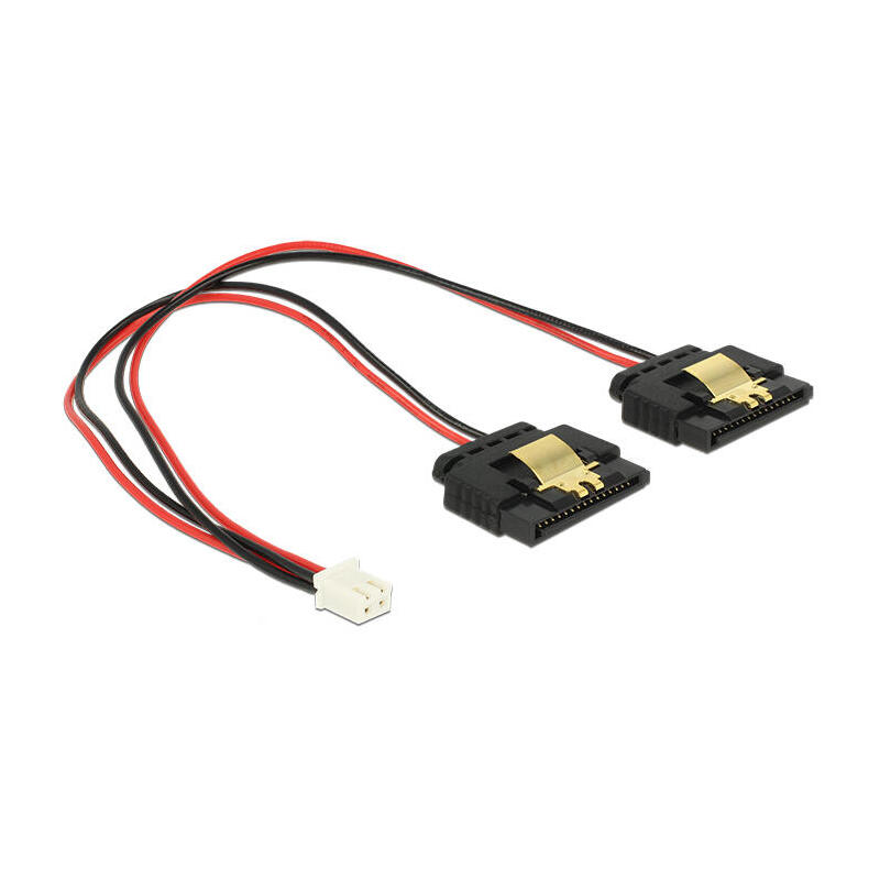 delock-85249-cable-de-alimentacion-hembra-de-2-contactos-2-x-toma-sata-de-15-contactos-5-v-de-metal-y-20-cm