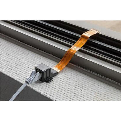 goobay-casquillo-de-ventana-ultra-slim-rj45-cable-negrocobre-30cm-71412