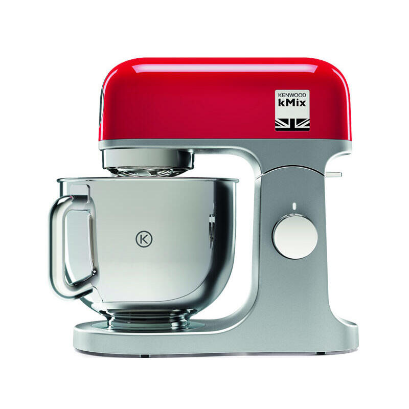 robot-de-cocina-kenwood-0w20011138-1000-w-5-l-rojo-rojoplateado-5-l-rojo-giratorio-acero-inoxidable-metal-metal