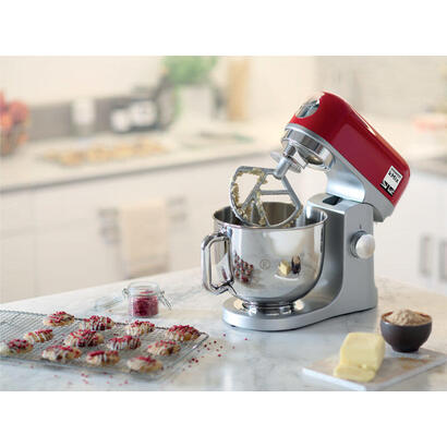 robot-de-cocina-kenwood-0w20011138-1000-w-5-l-rojo-rojoplateado-5-l-rojo-giratorio-acero-inoxidable-metal-metal