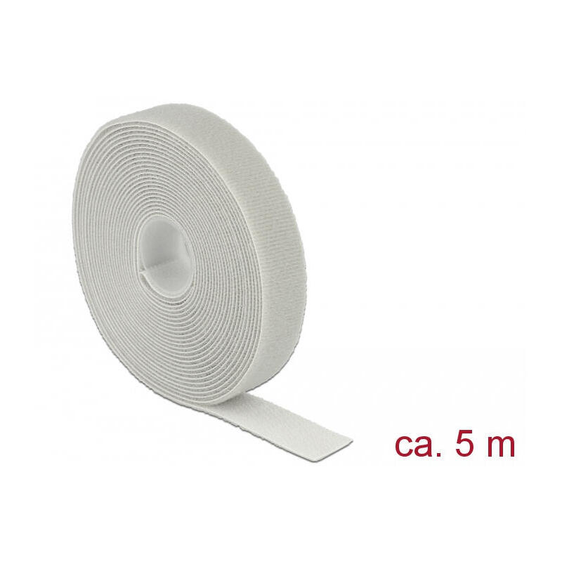 delock-18280-velcro-gris-1-piezas-atacables-gris-gris-20-mm-5-m-1-piezas-bolsa-de-plastico