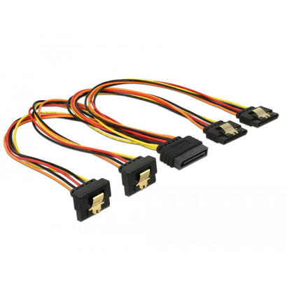 delock-sata-15pin-2x-en-angulo-abajo-2x-recto-cable-30-cm-60151