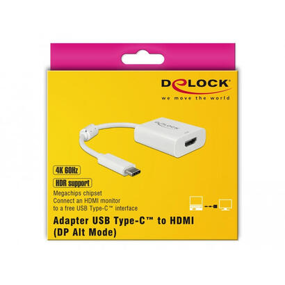 adaptador-usb-delock-conector-usb-c-hdmi-socket-white-10-cm-4k-60hz-con-funcion-hdr-63937