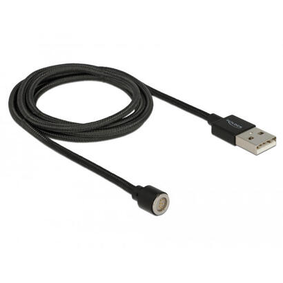 delock-usb-20-datos-magneticos-y-cables-de-carga-conector-usb-a-conexion-magnetica-negra-11-metros-gesleevt-85724