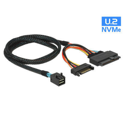 delock-84821-cable-sff-8643-macho-u2-sff-8639-hembra-alimentacion-de-sata-75-cm