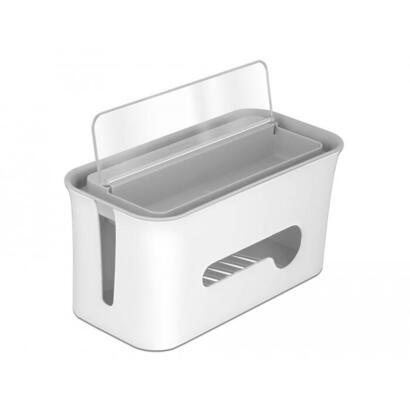 caja-de-gestion-de-cables-de-delock-con-compartimento-de-almacenamiento-blancogris-18290