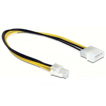 delock-03m-p4molex-4-pin-03-m-cable-03-m-atx-4-pin-molex-4-pin-negro-amarillo