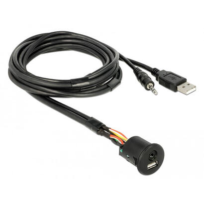 delock-85718-cable-usb-15-m-usb-a-negro-cable-alargador-negro-15-m-usb-a-usb-a-negro