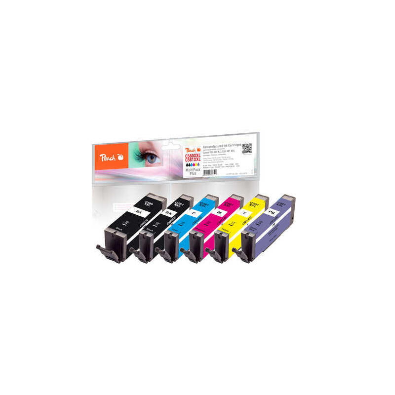 paquete-de-tinta-peach-pi100-398-compatible-con-canon-pgi-580xxl-cli-581xxl-pi100-398