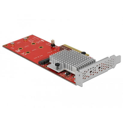 delock-90305-tarjeta-y-adaptador-de-interfaz-interno-m2-pcie-m2-perfil-bajo-pcie-30-asmedia-asm2824-32-gbits