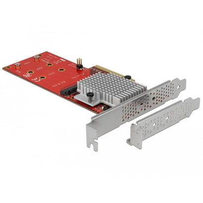 delock-90305-tarjeta-y-adaptador-de-interfaz-interno-m2-pcie-m2-perfil-bajo-pcie-30-asmedia-asm2824-32-gbits