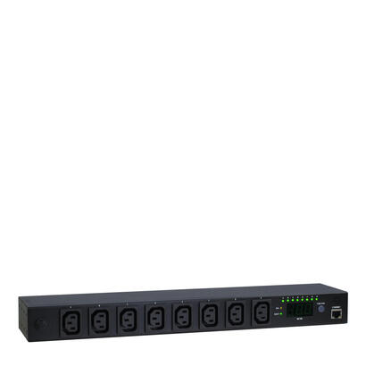 inter-tech-sw-1081-unidad-de-distribucion-de-energia-pdu-8-salidas-ac-1u-negro-regleta-negro-conmutado-1u-horizontal-acero-inoxi