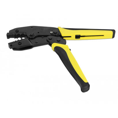 alicates-de-engarzadores-coaxados-universales-de-delock-negroamarillo-crimpzange-por-6-diametro-diferente-90295