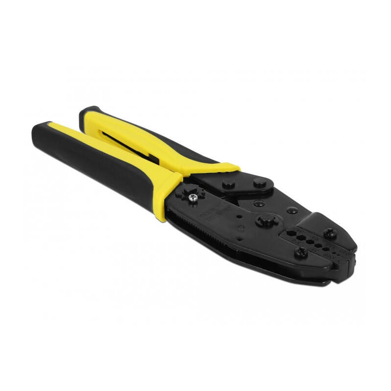 alicates-de-engarzadores-coaxados-universales-de-delock-negroamarillo-crimpzange-por-7-diametro-diferente-90296