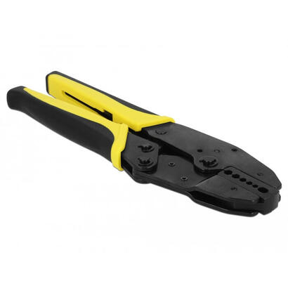 alicates-de-engarzadores-coaxados-universales-de-delock-negroamarillo-crimpzange-por-7-diametro-diferente-90296