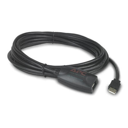 apc-netbotz-usb-latching-repeater-cable-lszh-5m-cable-usb-500-m-usb-a-negro