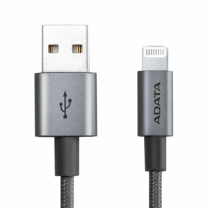 adata-amfial-1mk-cti-cable-de-conector-lightning-1-m-titanio-adaptador-titanio-1-m-lightning-usb-a-macho-macho-titanio