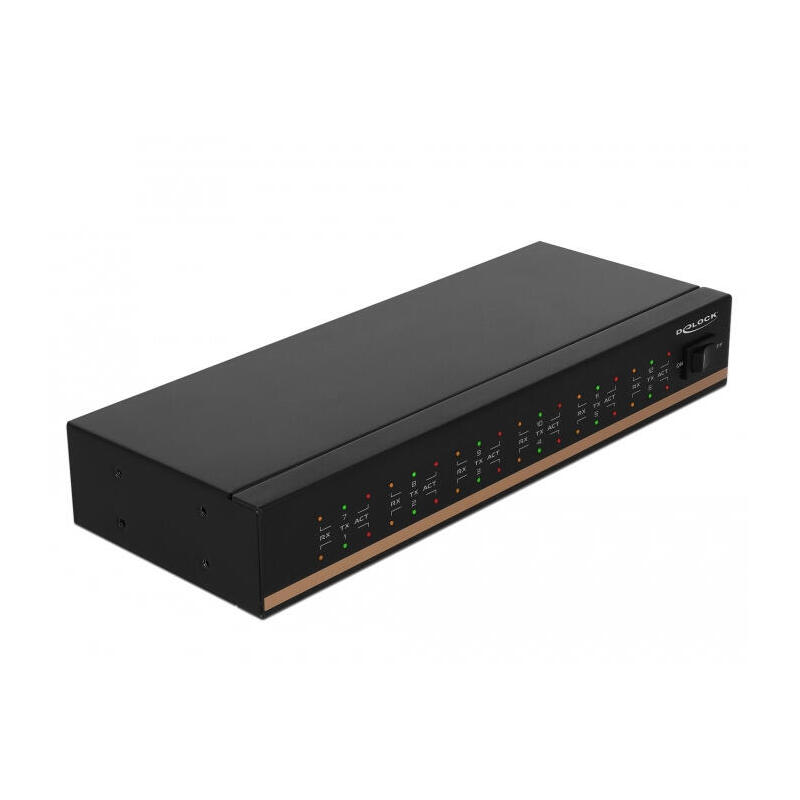 delock-concentrador-usb-20-a-rs-232-serie-de-12-puertos-concentrador-usb-con-proteccion-contra-sobretensiones-y-rango-de-tempera