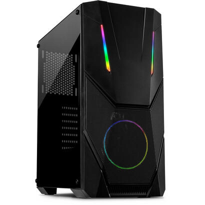 inter-tech-it-3303-hornet-torre-negro-cajas-de-torre-negro-torre-pc-negro-atx-itx-micro-atx-acrilico-multi