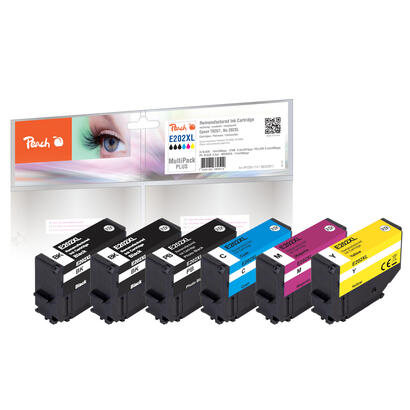 tinta-peach-ink-saving-pack-plus-pi200-774-compatible-con-epson-202xl-t02g1-t02h-pi200-774