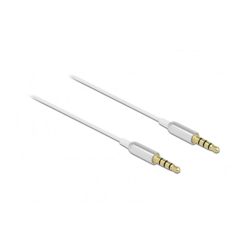 delock-66073-cable-de-audio-05-m-35mm-plata-blanco-blancoplateado-35mm-macho-35mm-macho-05-m-plata-blanco