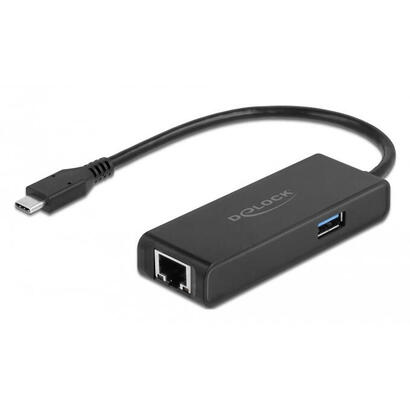 delock-usb-32-gen-1-adaptador-conector-usb-c-rj-45-usb-a-socket-negro-15-cm-gigabit-lan-63826