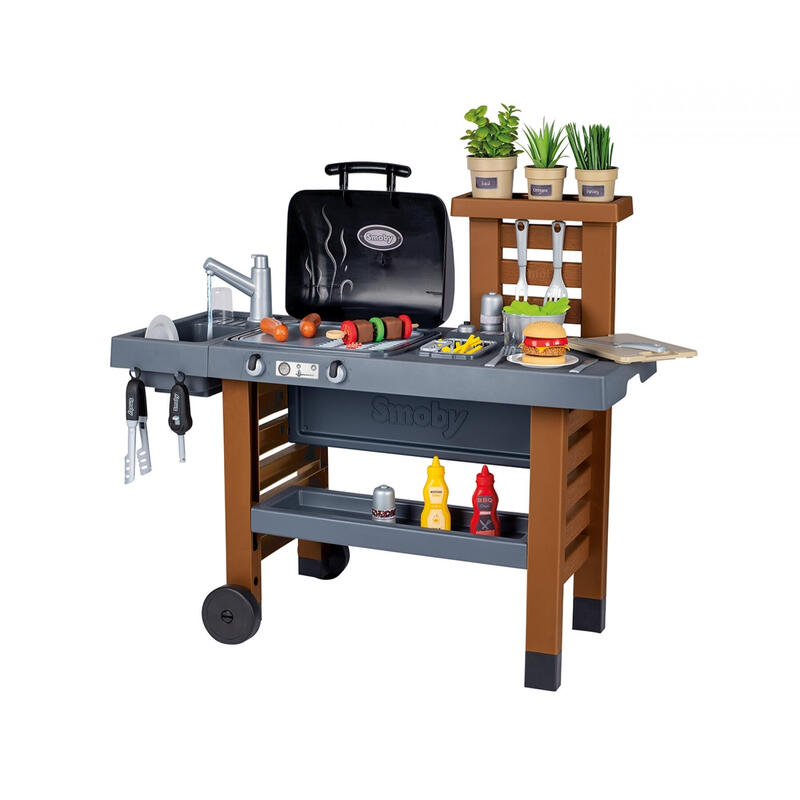 cocina-de-jardin-smoby-cocina-de-juguete-grismarron-7600312004