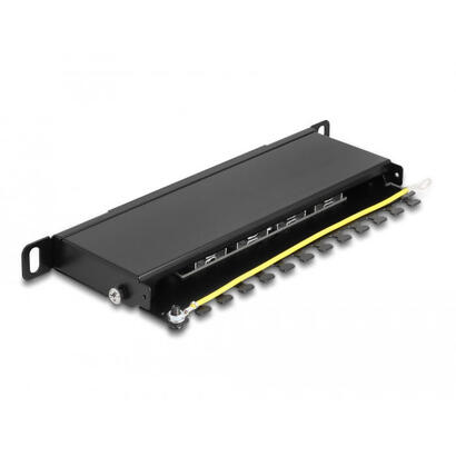 delock-66870-panel-de-parcheo-05u-patch-panel-negro-negro-metal-05u-254-mm-100-mm-22-mm