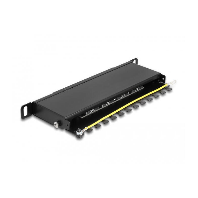 delock-66870-panel-de-parcheo-05u-patch-panel-negro-negro-metal-05u-254-mm-100-mm-22-mm