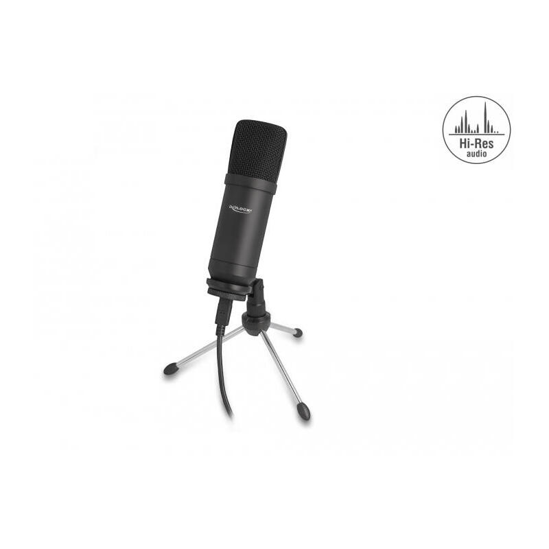 microfono-delock-66832-negro