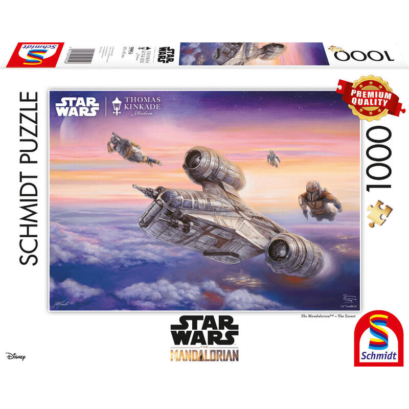 puzzle-schmidt-spiele-thomas-kinkade-studios-star-wars-the-mandalorian-la-escolta