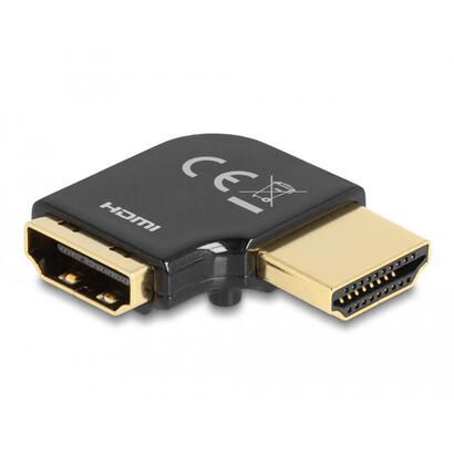 delock-hdmi-adapter-stecker-zu-buchse-90-links-gewinkelt-8k-60-hz-metall