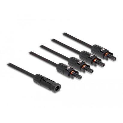 delock-dl4-solar-splitter-cable-1x-mecker-4x-hchse-50cm-negro