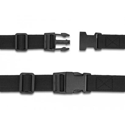 delock-19109-correa-de-equipaje-ajustable-de-15-m-negra-2-piezas