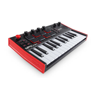 akai-mpk-mini-play-mk3-teclado-de-control-controlador-midi-usb-negro-rojo