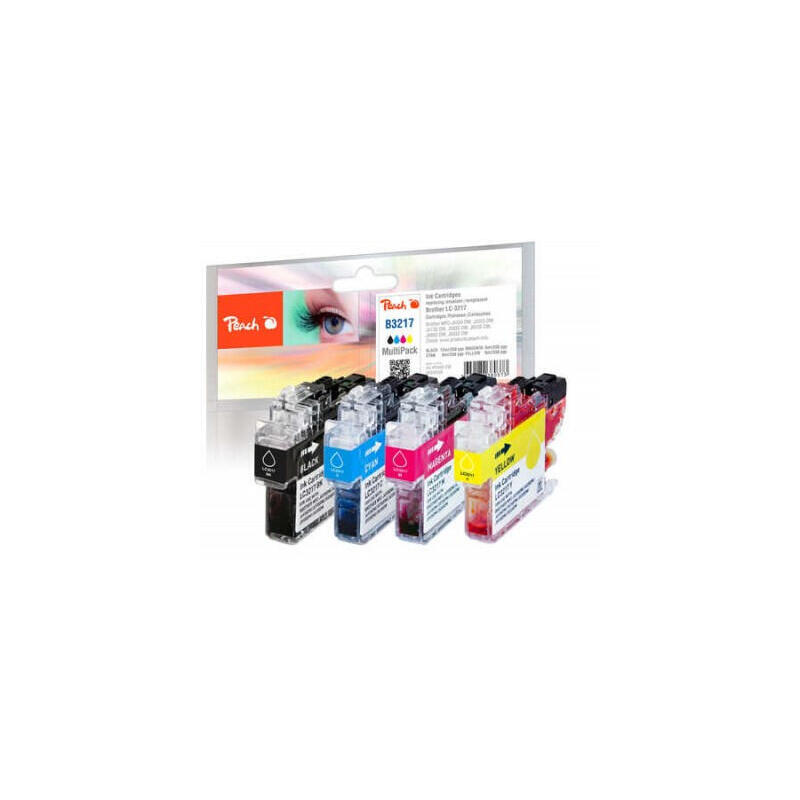 paquete-tinta-peach-pi500-238-compatible-con-brother-lc-3217valp