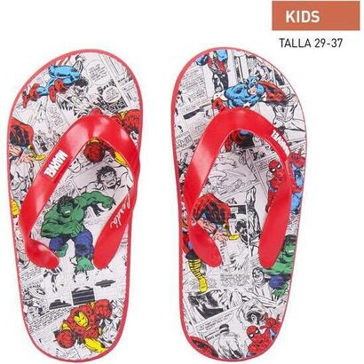 chanclas-premium-marvel-gray-talla-33