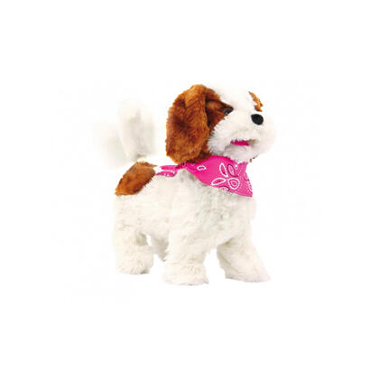 jamara-peluche-perro-lucky-rc-blanco-marron-27mhz